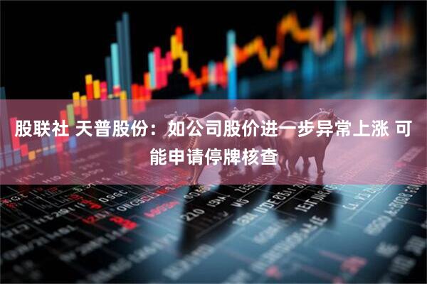 股联社 天普股份：如公司股价进一步异常上涨 可能申请停牌核查